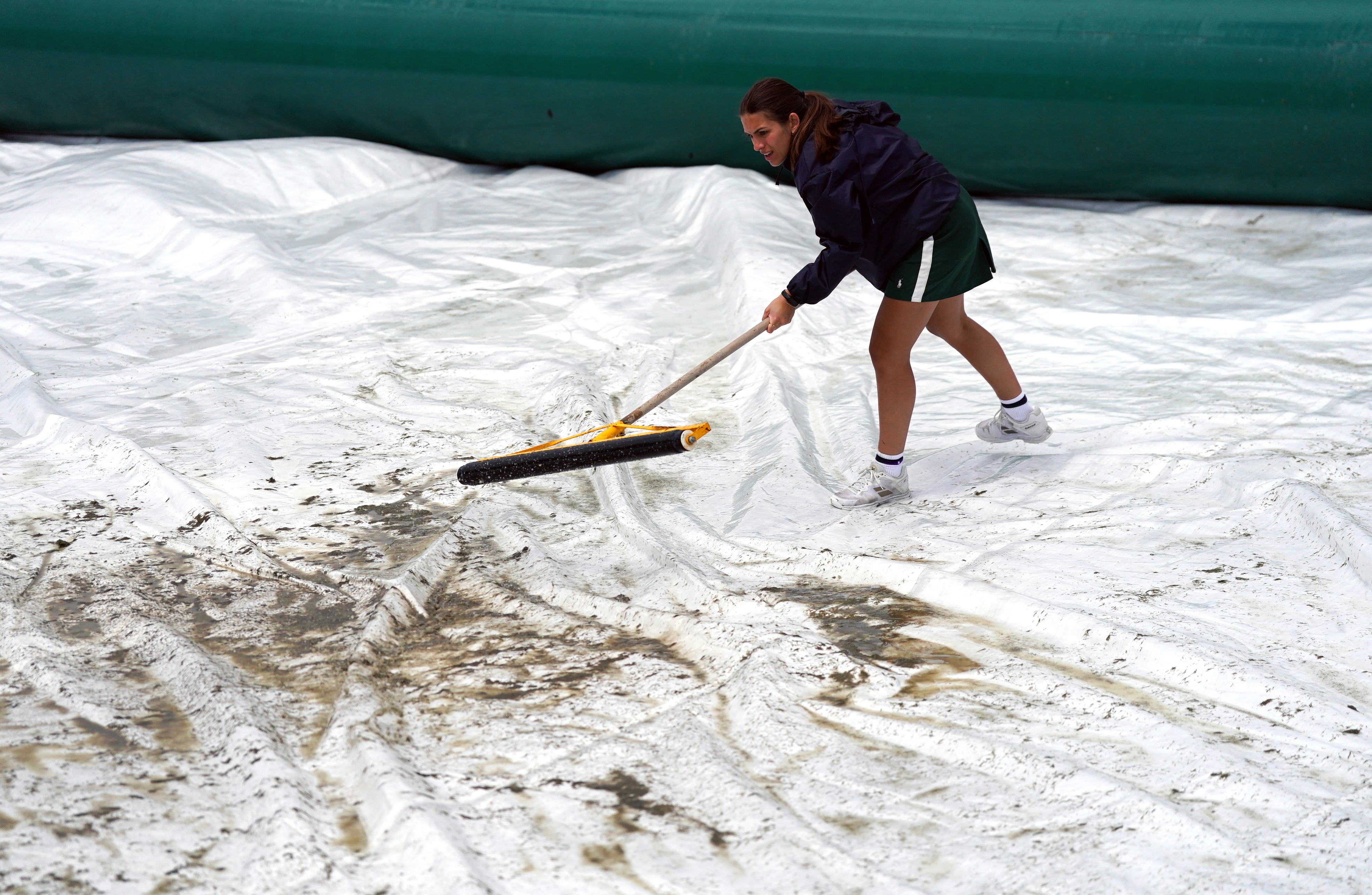 The first week has been hit by bad weather