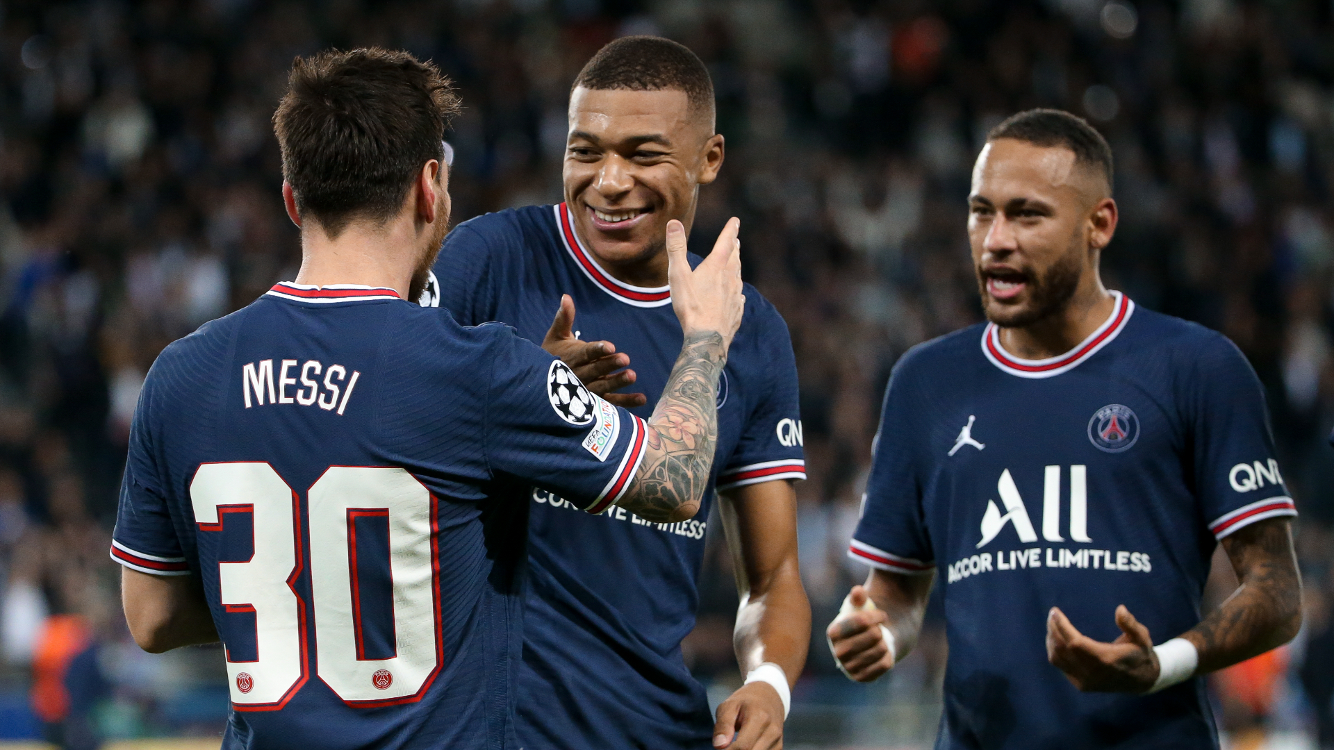 Lionel Messi, Kylian Mbappe and Neymar have struggled to play as a front three