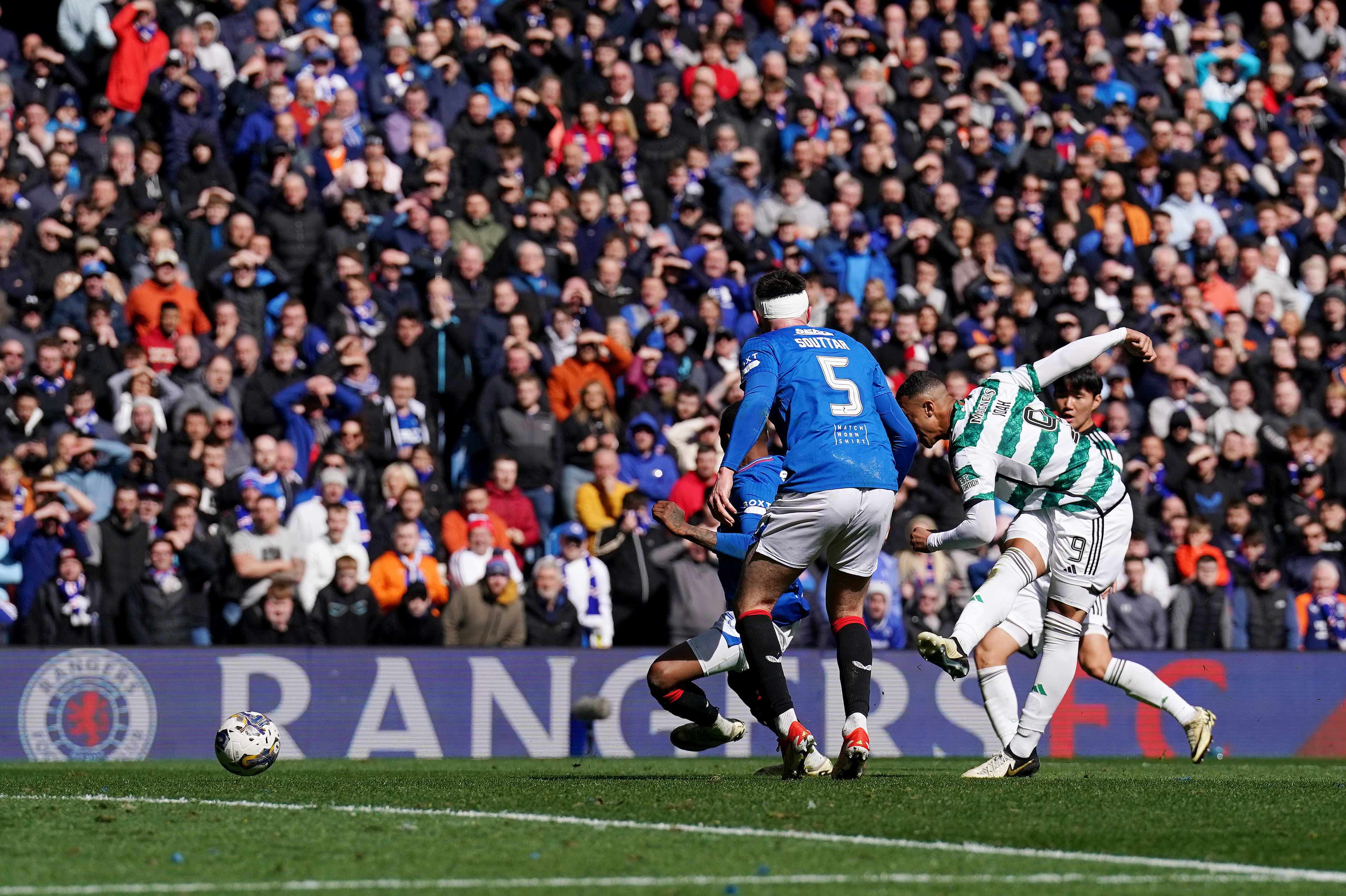 Idah struck on his first appearance at Ibrox