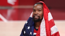 Kevin Durant picked up one of five USA golds on Saturday with victory in the men's basketball