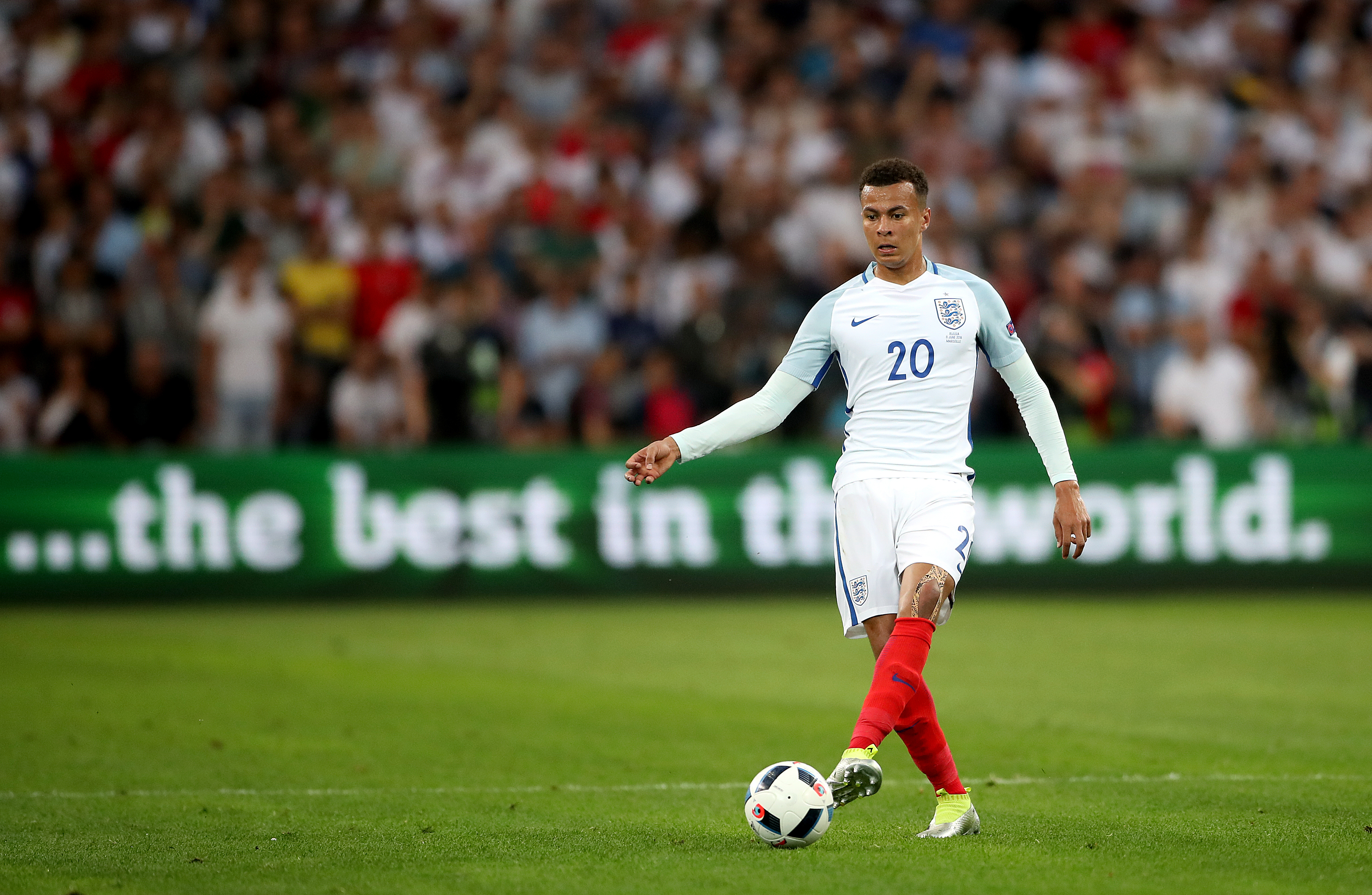 Alli played a major role in England's run to the 2018 World Cup semi-finals