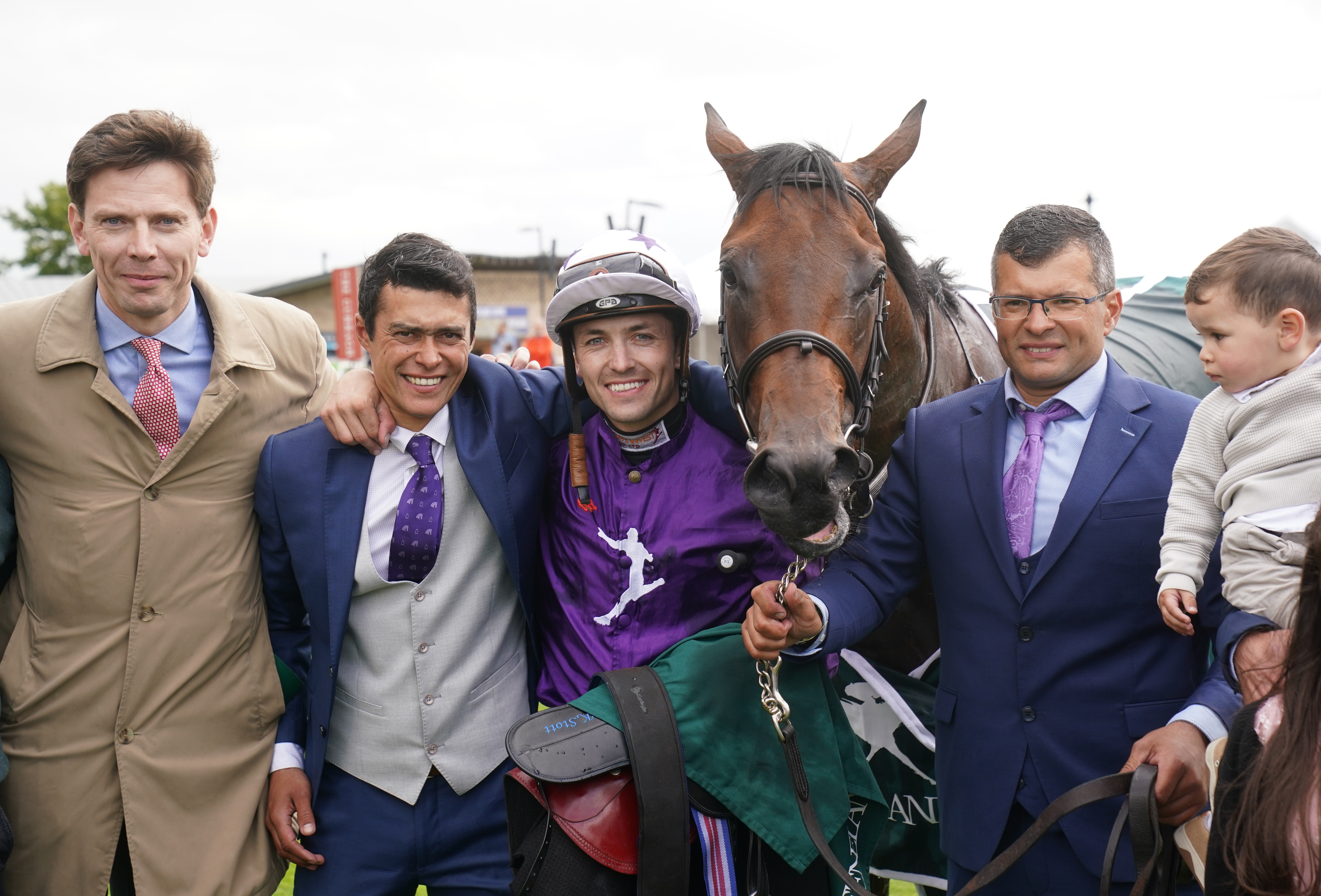 The Bucanero Fuerte team after winning the Phoenix Stakes