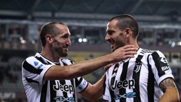 Juventus pair Giorgio Chiellini and Leonardo Bonucci