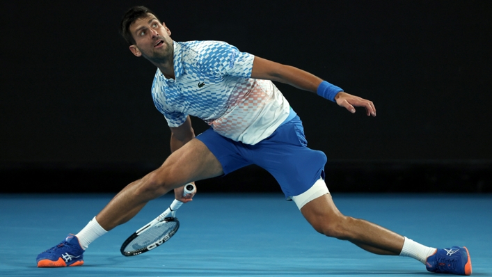 Novak Djokovic came through a second-round test at the Australian Open
