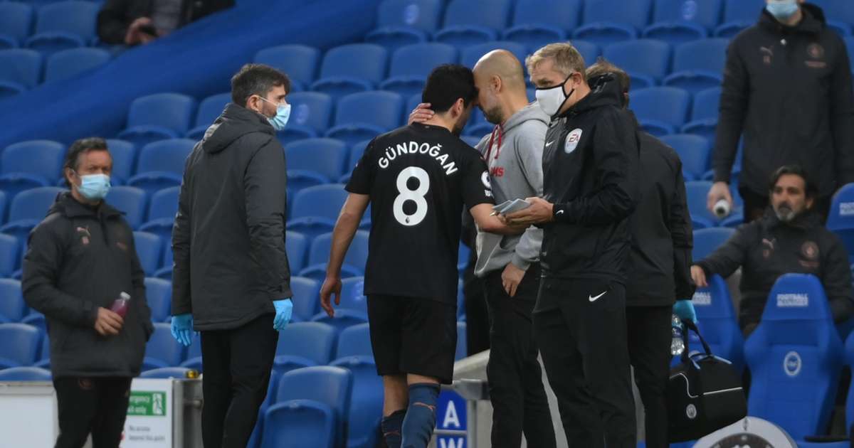 Man City Optimistic Over Gundogan After Knee Injury Scare Guardiola