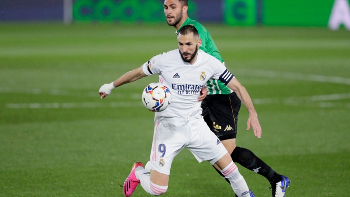 Karim Benzema and Real Madrid struggled against Betis