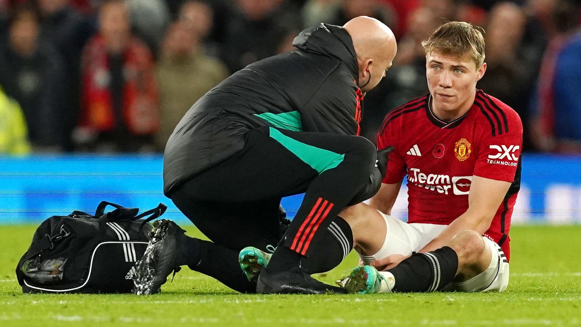 Christian Eriksen and Rasmus Hojlund face spells out for Manchester United