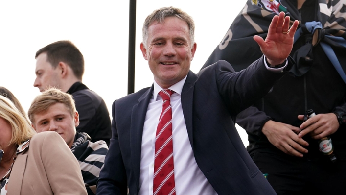 Wrexham’s Phil Parkinson has been named National League manager of the season (Martin Rickett/PA)