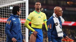 Gabriel to be assessed ahead of North London derby after limping out of Brazil win