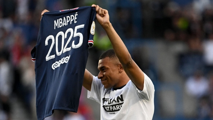 Kylian Mbappe has signed a three-year deal with PSG