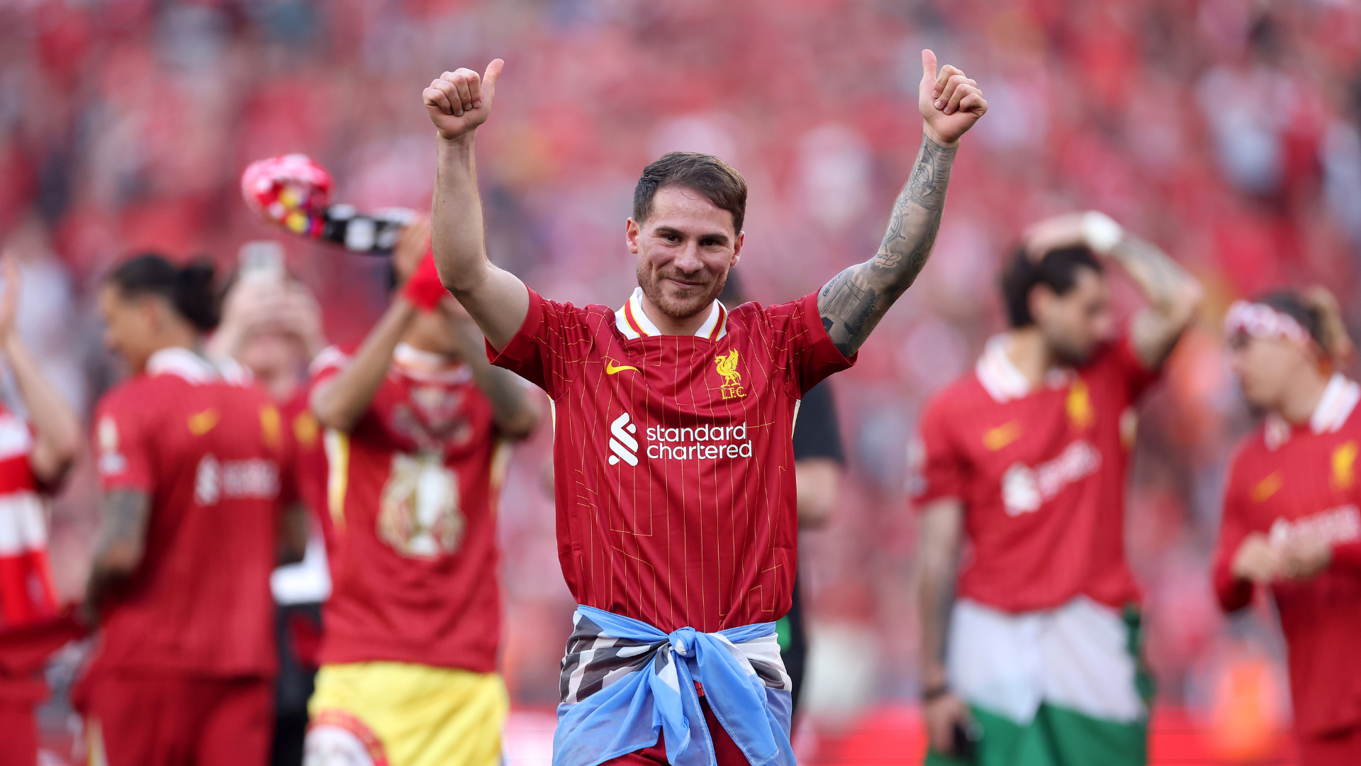 Premier League title win a 'dream come true' for Liverpool's Mac Allister