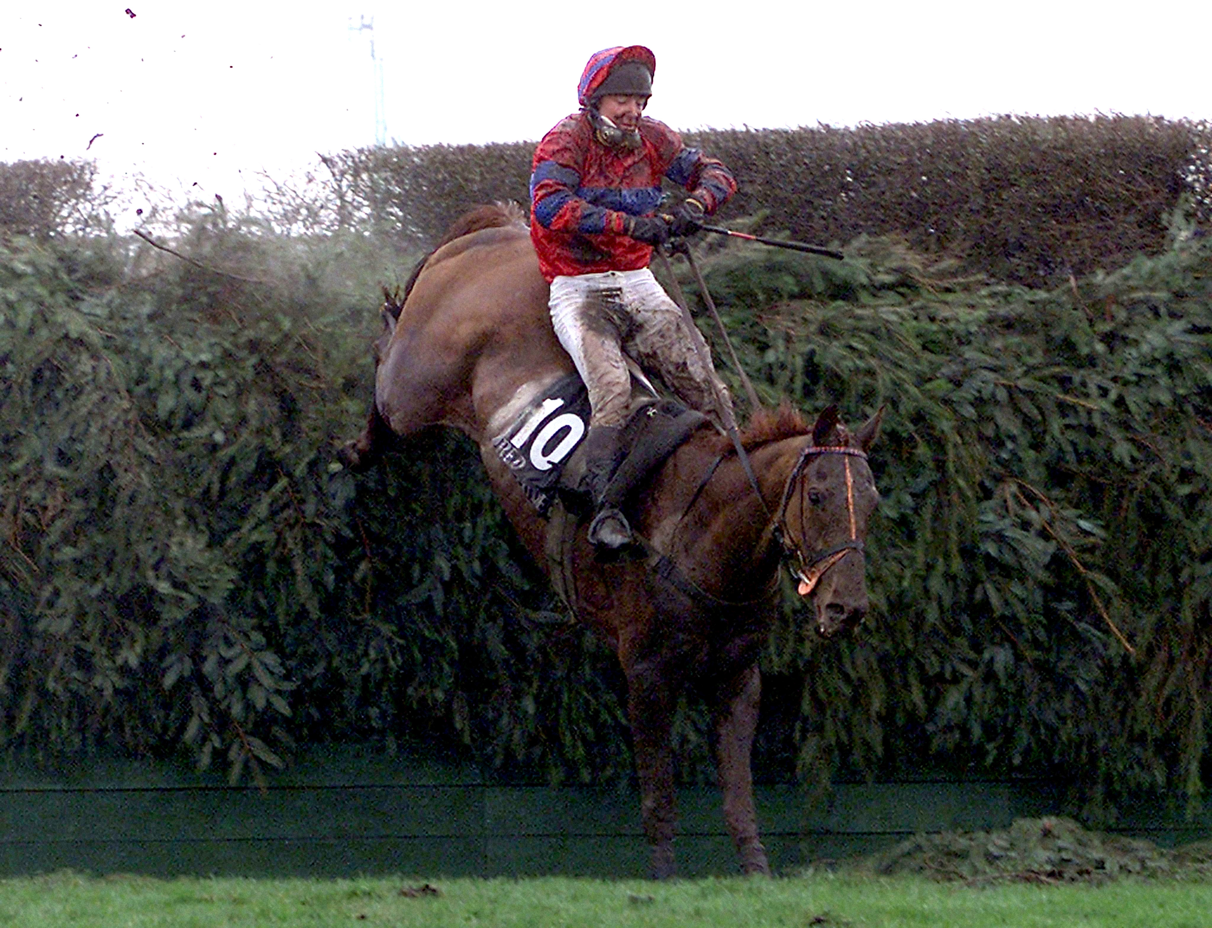 Red Marauder on his way to victory in 2001