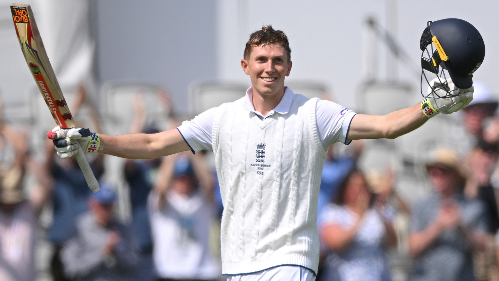Zak Crawley was England's highest run scorer in The Ashes