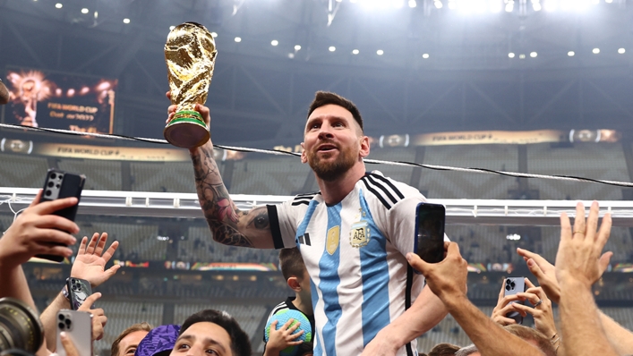 Argentina go second on the FIFA world rankings