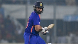 Rohit Sharma came agonisingly close salvaging a win for India