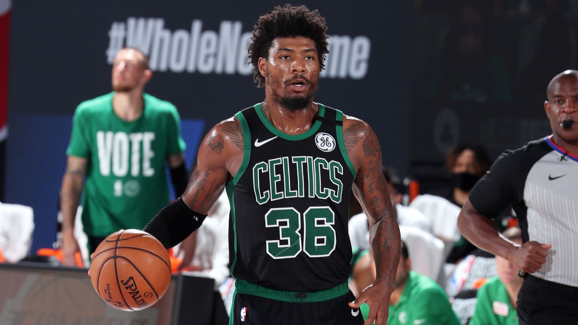 Celtics' argument after Game 2 was 'electrifying', says Smart