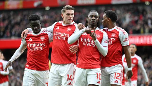 Arsenal 1-0 Crystal Palace: Eze downs former club as Premier League leaders go four points clear