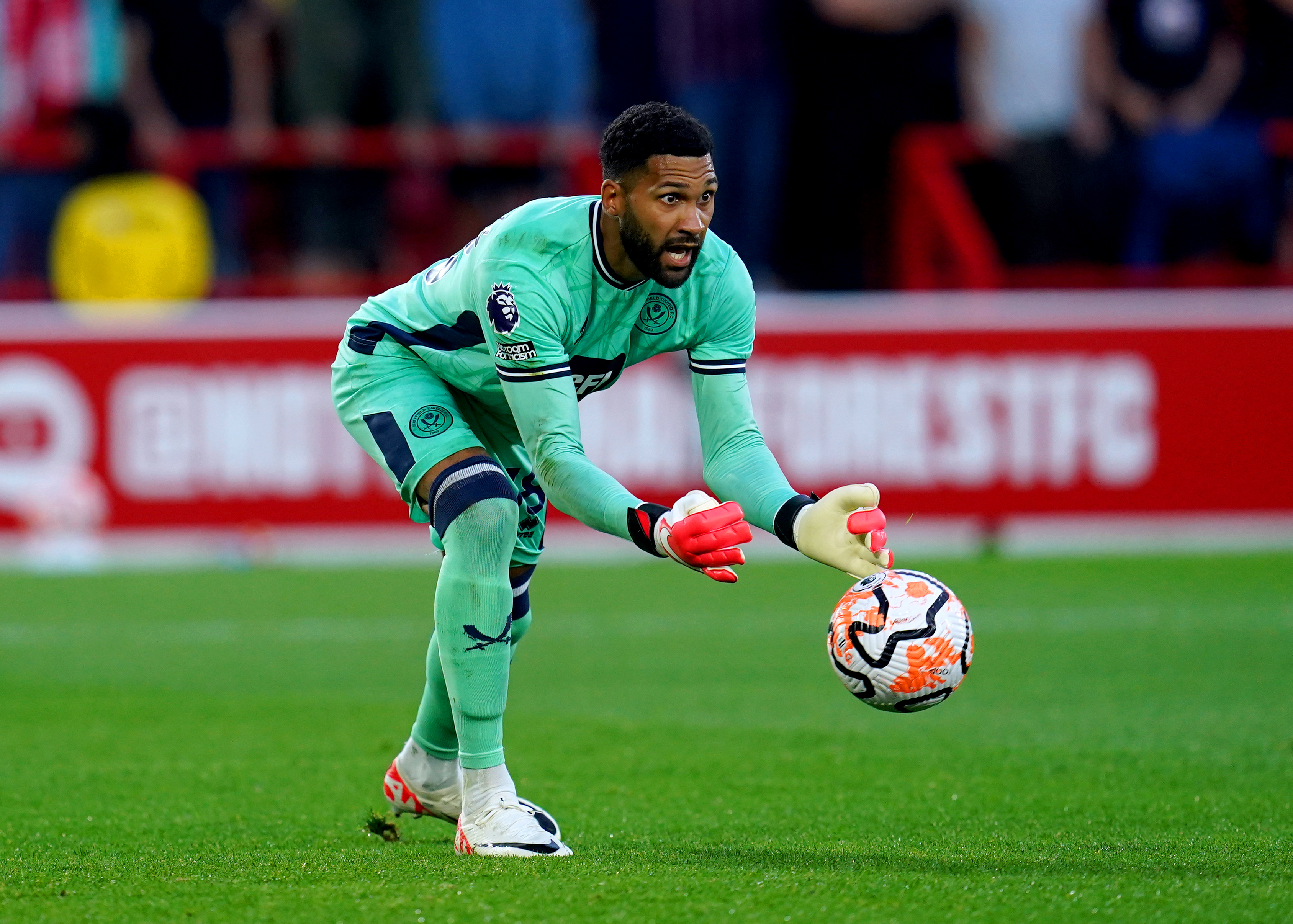 Wes Foderingham was racially abused at Spurs' last week