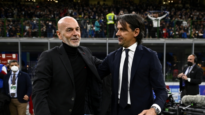 Stefano Pioli and Simone Inzaghi are both chasing the Serie A title