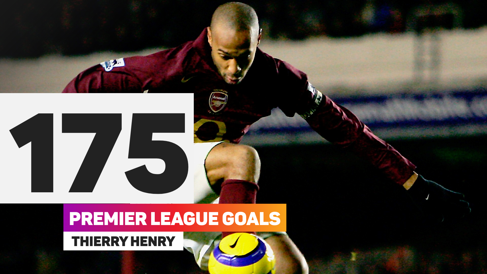 Thierry Henry is Arsenal's leading Premier League goalscorer