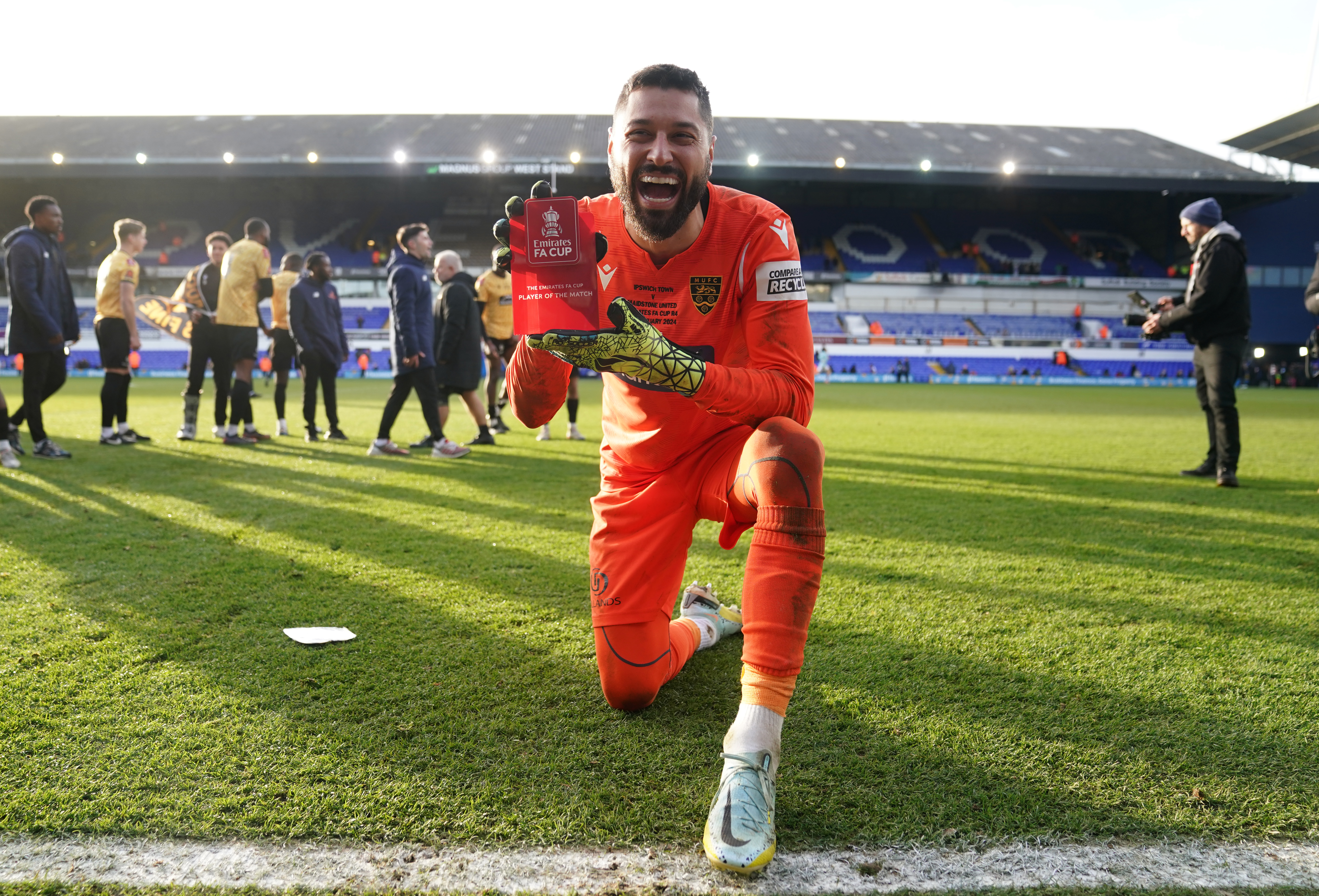 Lucas Covolan was one of many Maidstone heroes