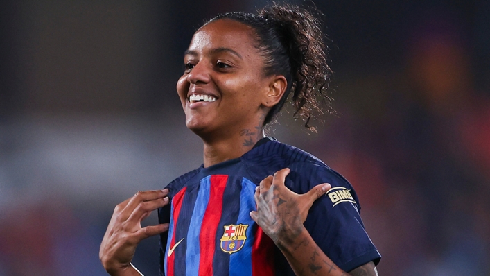 Barcelona striker Geyse played when she should have been serving a ban