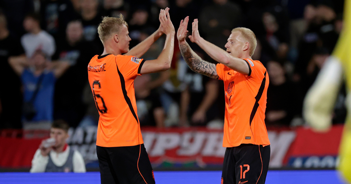 Netherlands beat Serbia 2-1 for Xavi’s first win