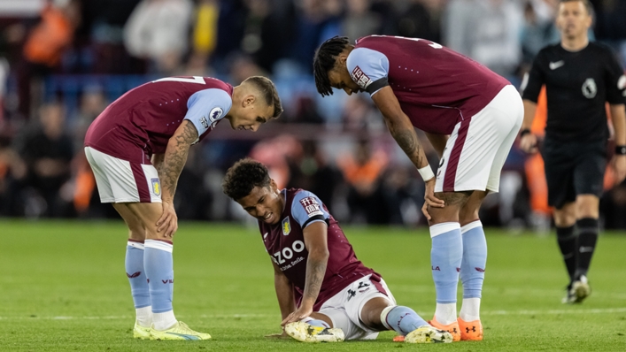 Boubacar Kamara injured his knee against Southampton.