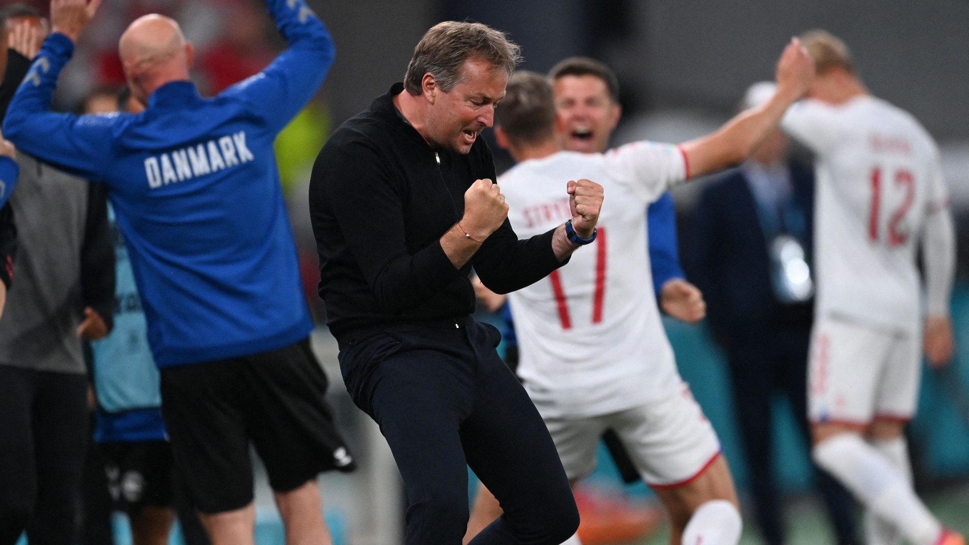 Denmark head coach Kasper Hjulmand