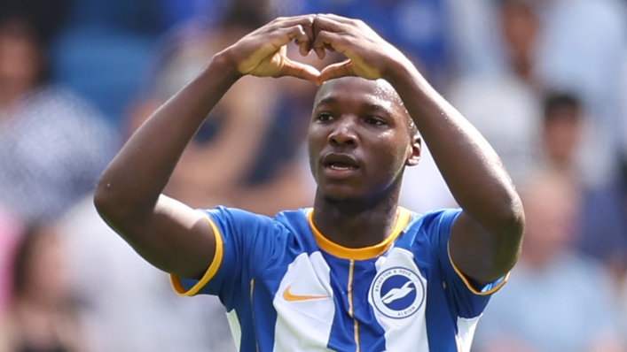 Brighton fans have been urged to show some love to Moises Caicedo
