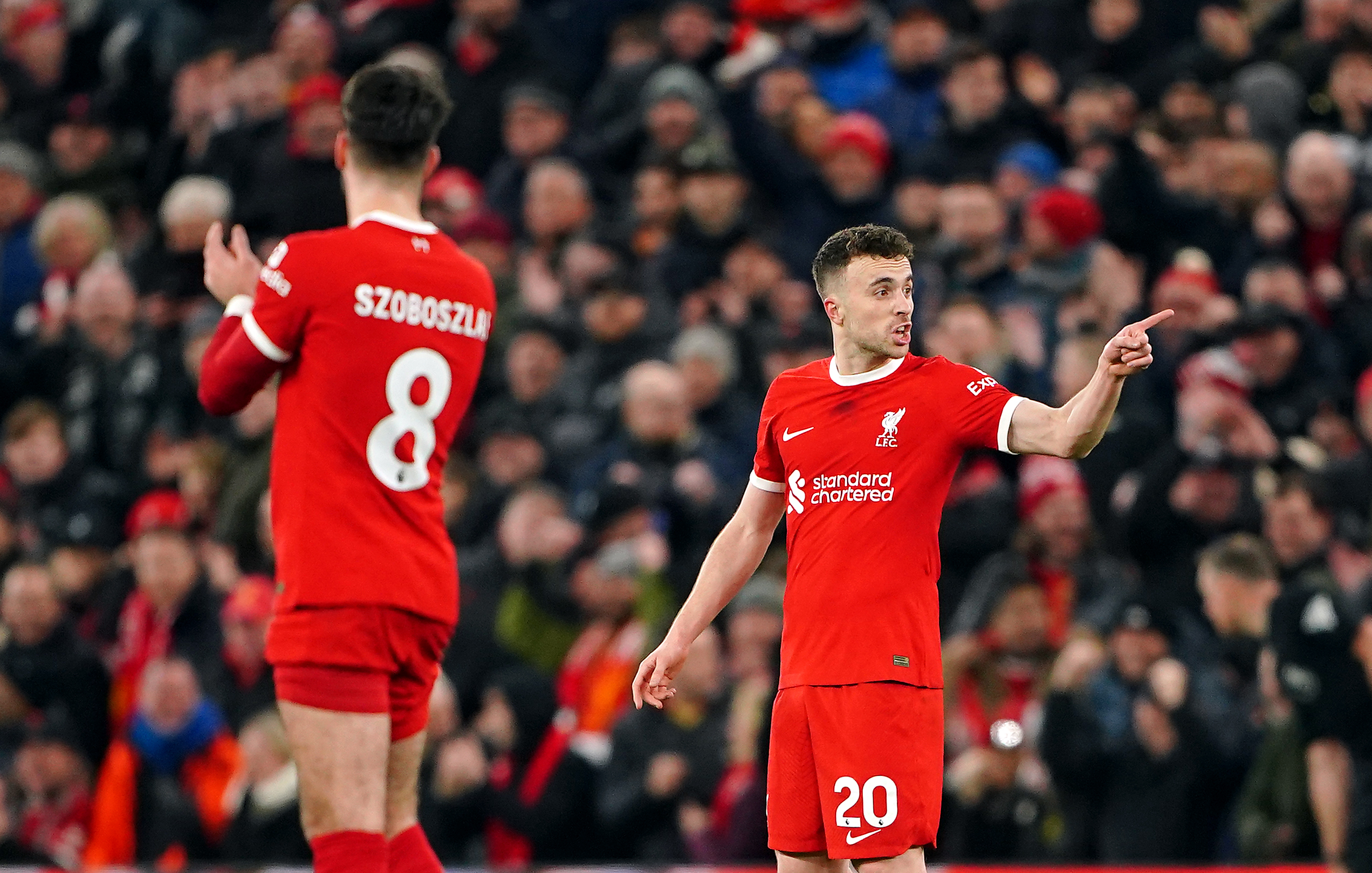 Liverpool's Diogo Jota