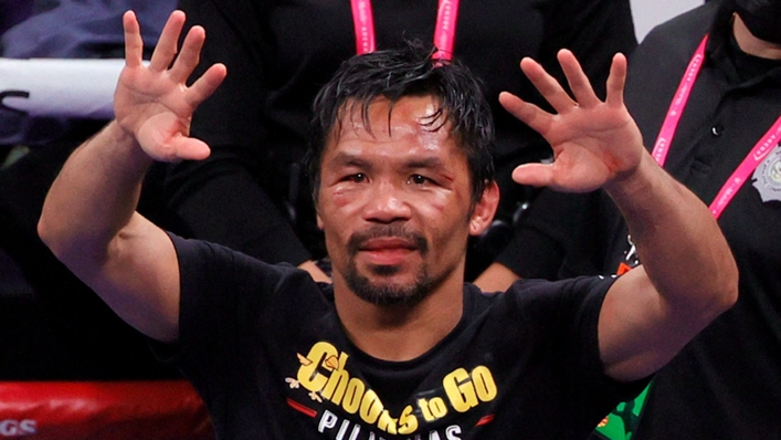 Manny Pacquiao is eyeing another return to boxing