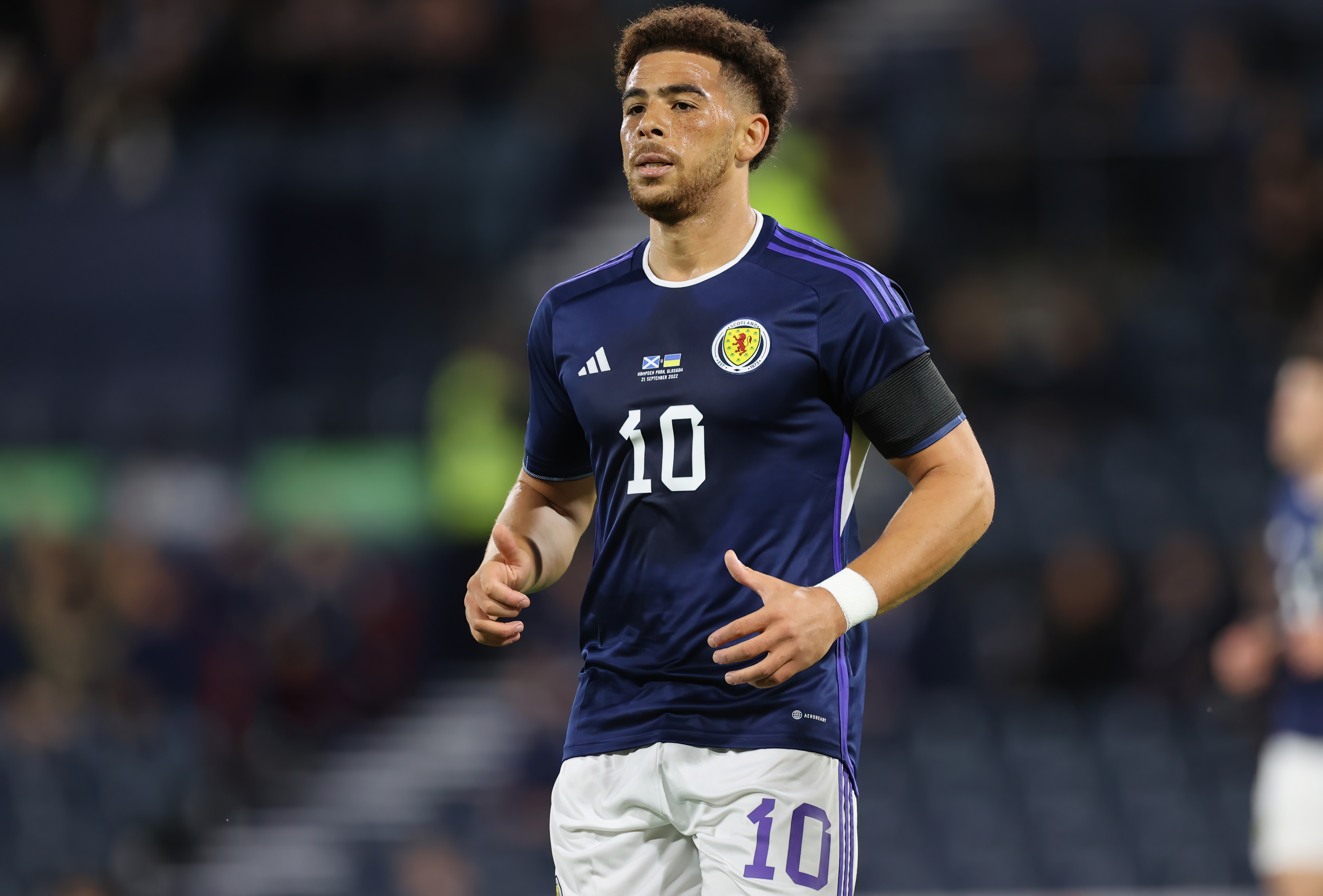 Che Adams will want to take his chance against Spain if called upon