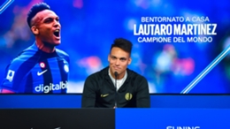 Lautaro Martinez addressed the media for the first time since Argentina's World Cup triumph