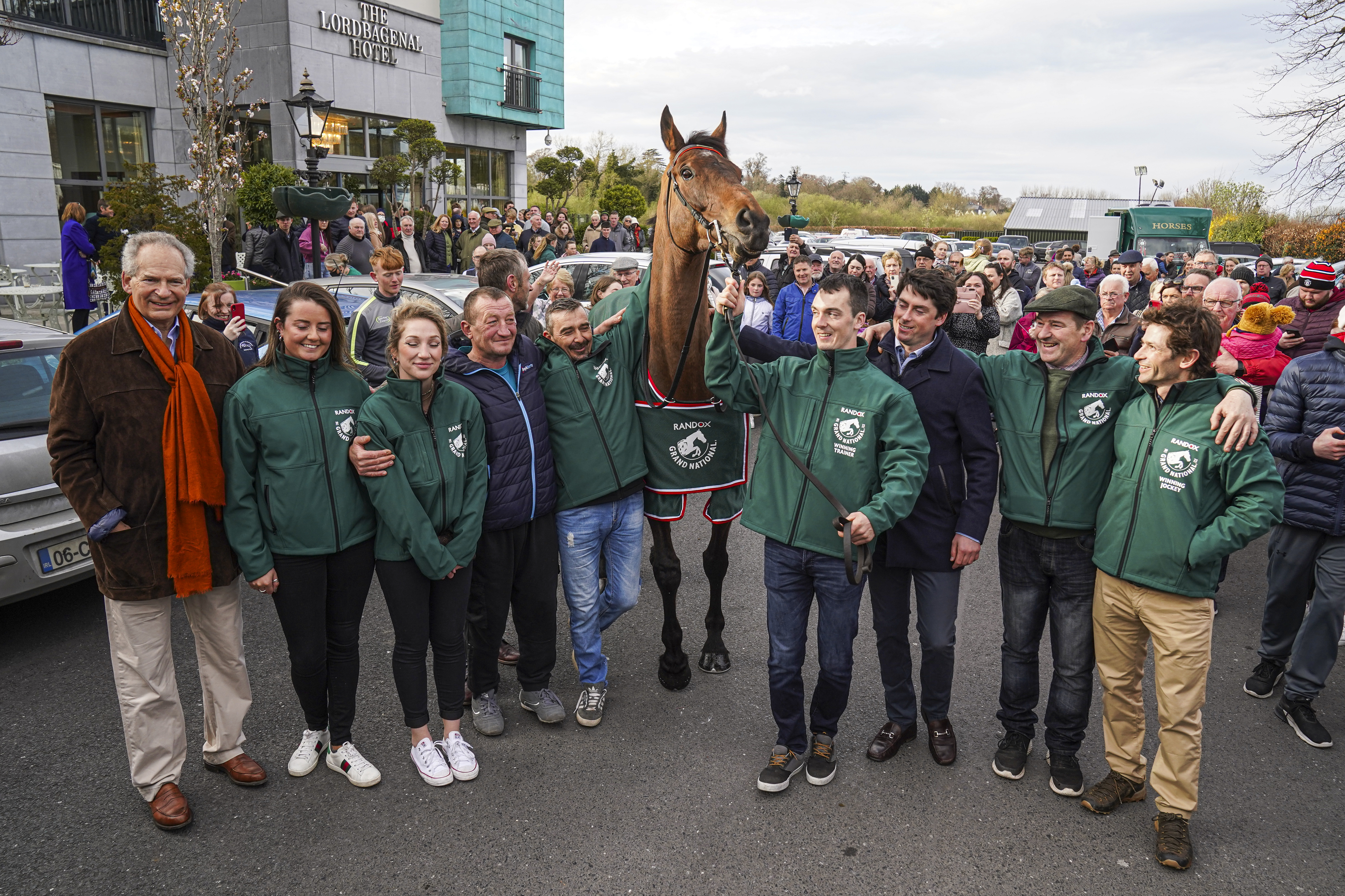 Noble Yeats at his homecoming parade