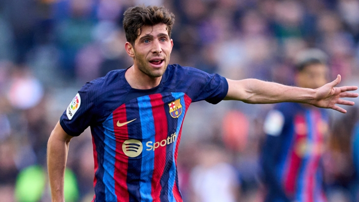 Sergi Roberto was handed a Clasico midfield role