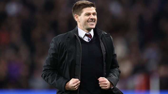 Steven Gerrard takes his Aston Villa side to former club Liverpool on Saturday