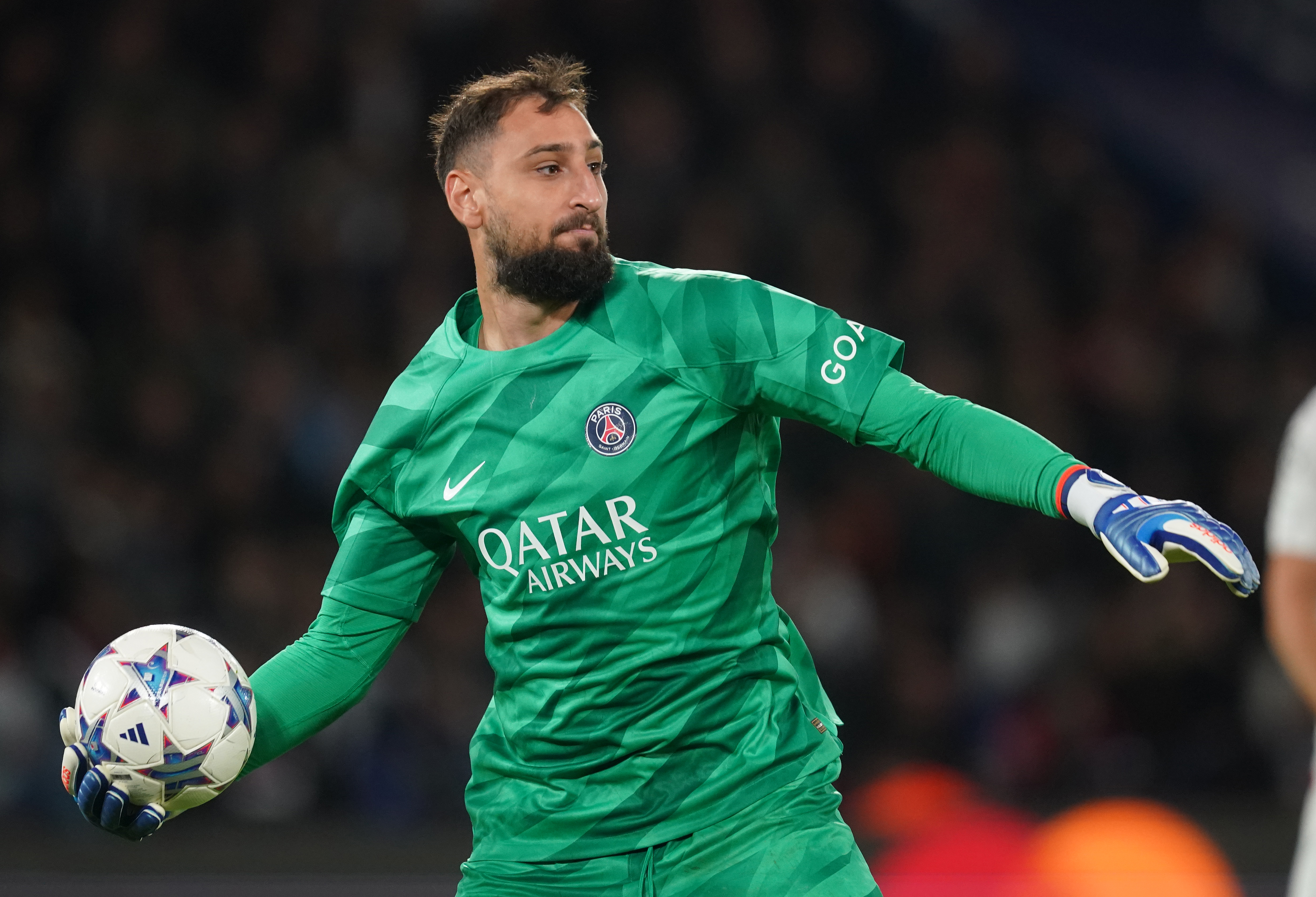 PSG’s goalkeeper Gianluigi Donnarumma