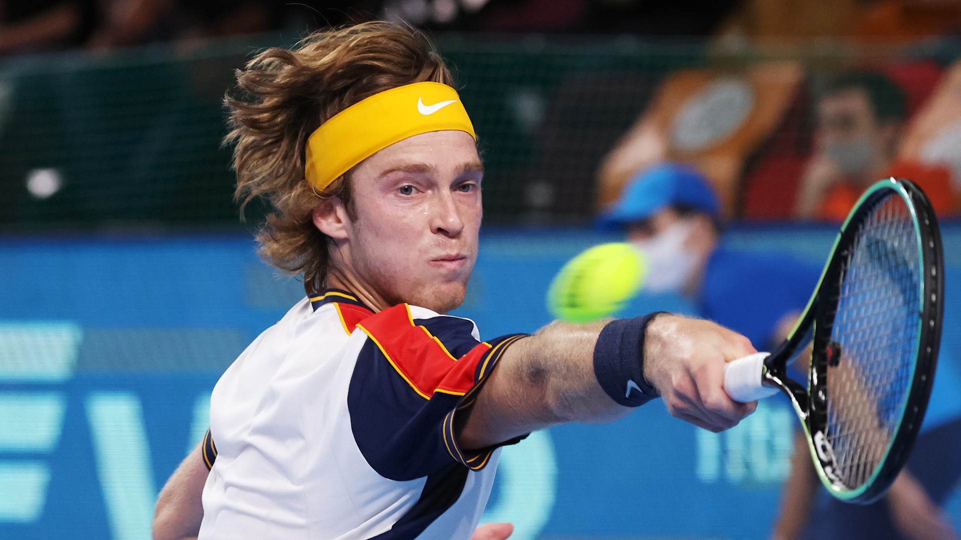 Andrey Rublev lost in Moscow on Thursday