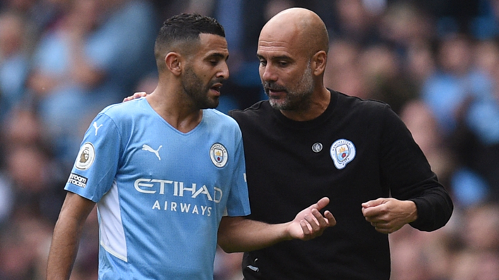 Riyad Mahrez is still in Pep Guardiola's good books