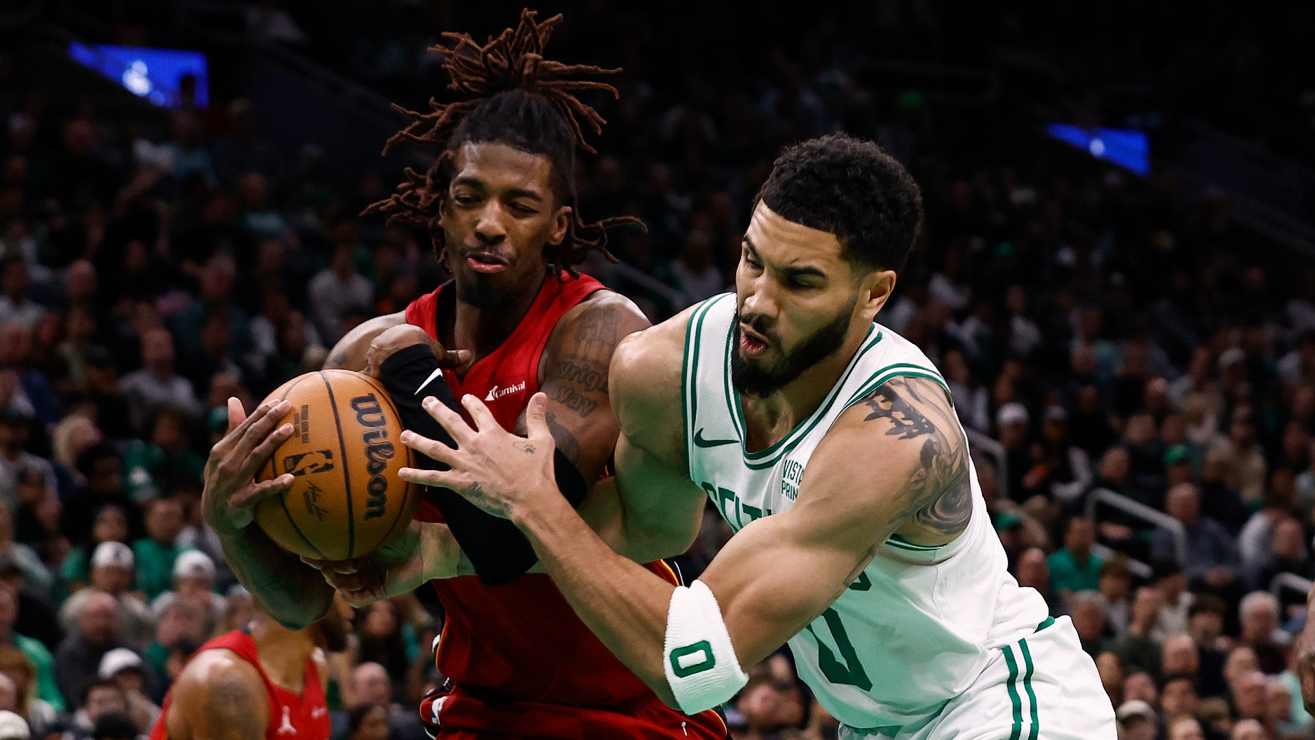 'It's playoff basketball' – Tatum unfazed by physical nature of Celtics-Heat battle