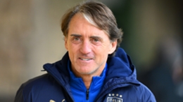 Italy head coach Roberto Mancini