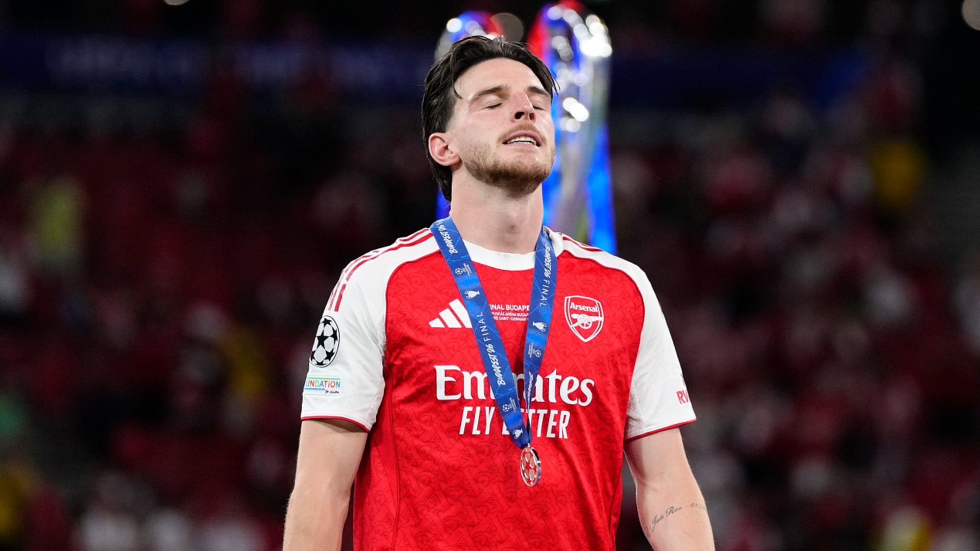 Champions League final defeat ‘gutting’ but Rice backs Arsenal to bounce back