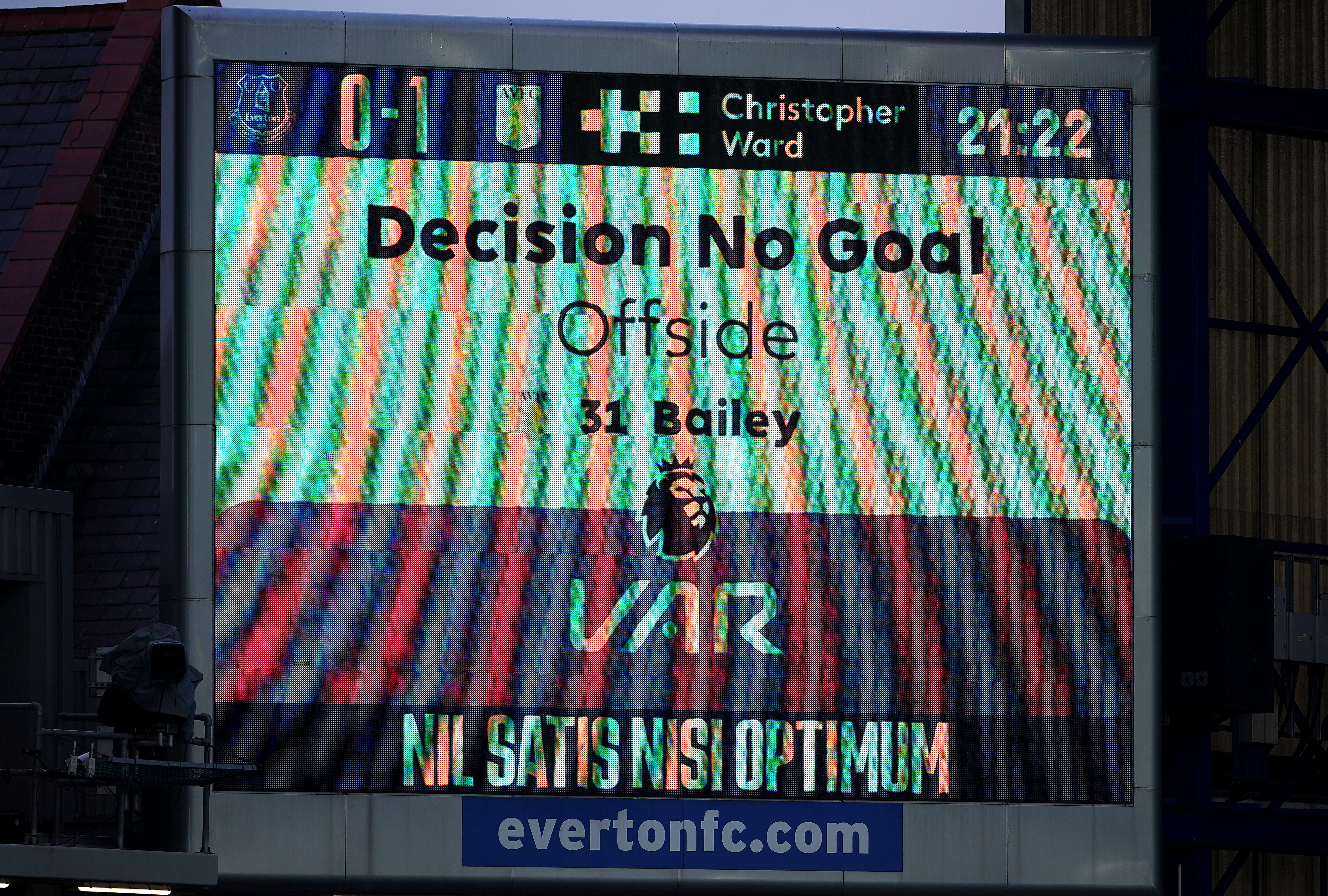VAR checks for offside are expected to be reduced by 31 seconds on average with the introduction of the technology