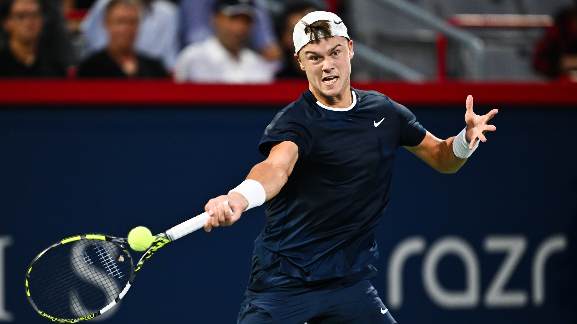 Rune manages 'tricky' opponent change to start strong in Montreal