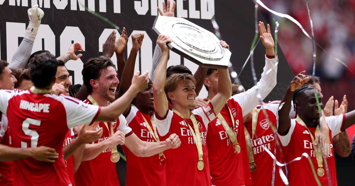 Odegaard hails Arsenal after 3-0 Community Shield demolition of Manchester City