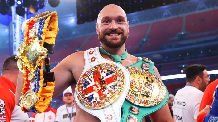 Tyson Fury rejected talk of a fight with the winner of the rematch between Oleksandr Usyk and Anthony Joshua