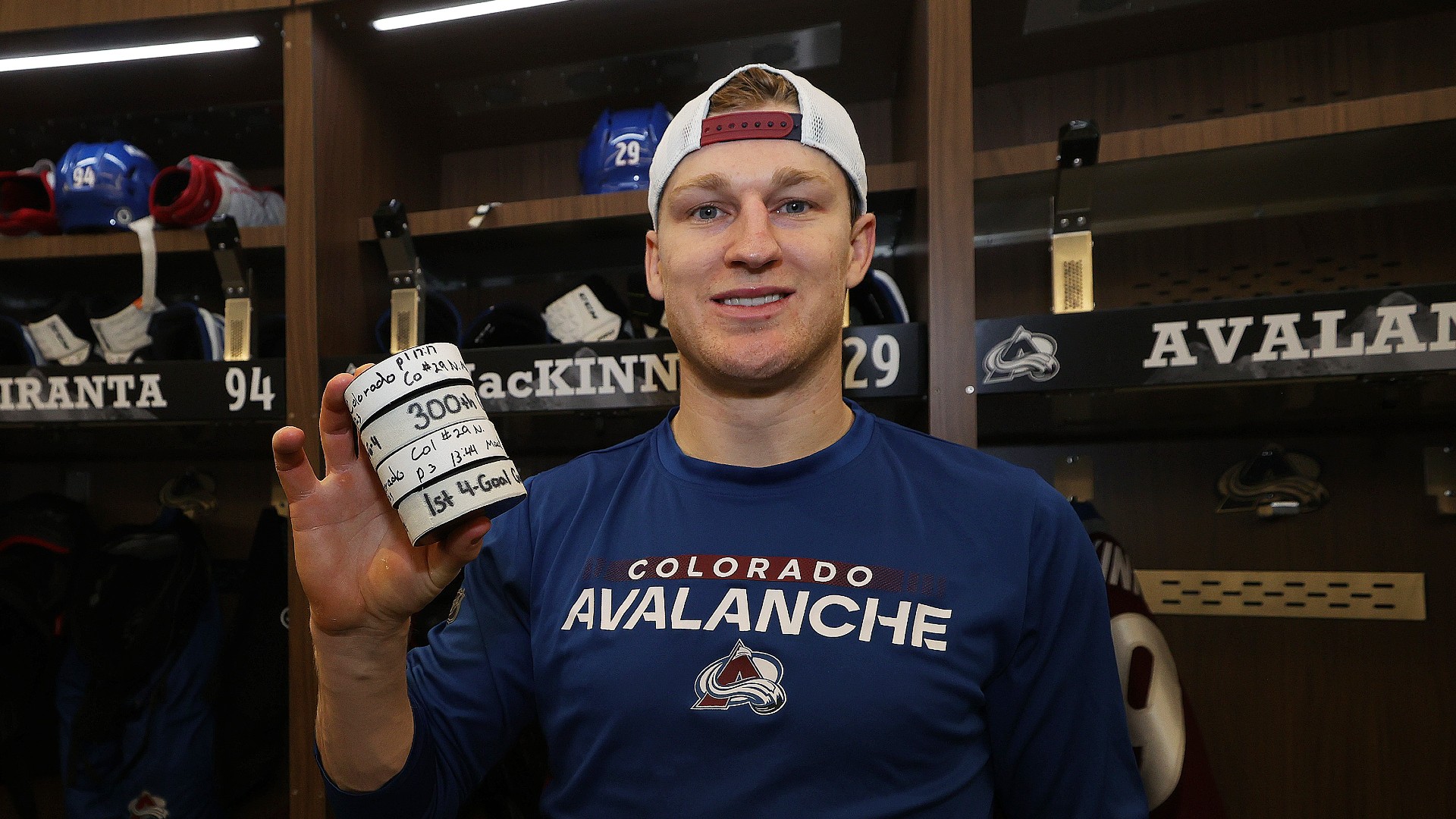 NHL: MacKinnon scores 4, extends point streak to 17 as Avalanche win