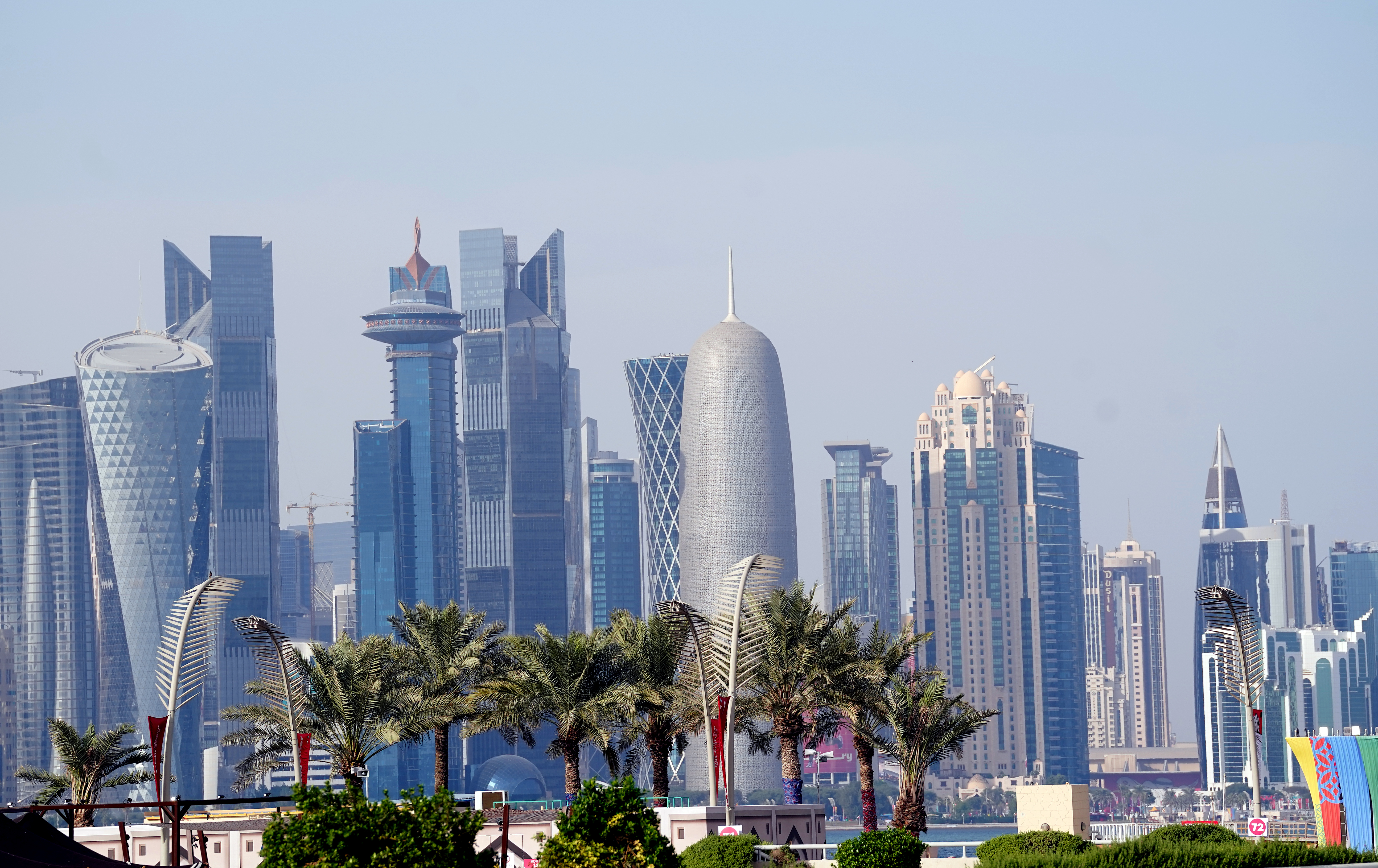 The Doha skyline