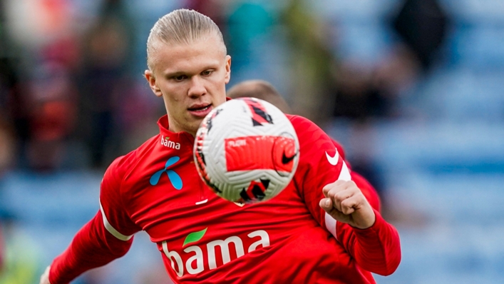 Erling Haaland bagged a brace in Sweden last week